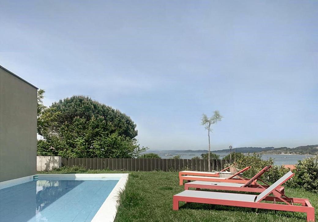Insua Beach House Pontevedra Exterior foto